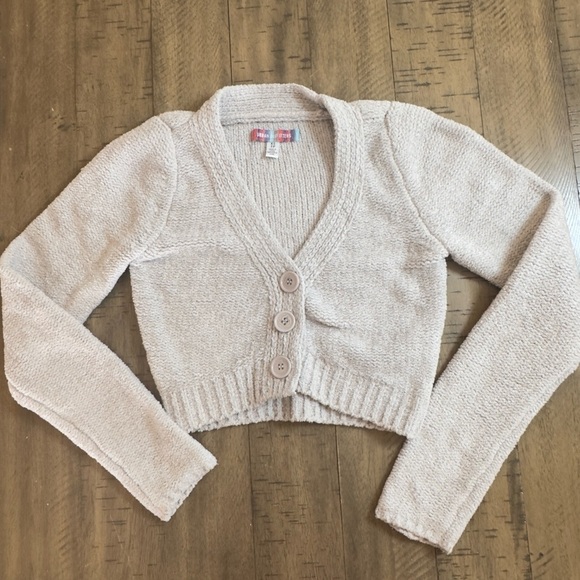 Urban Outfitters Sweaters - Urban Outfitters Cream Button-Up Cardigan
